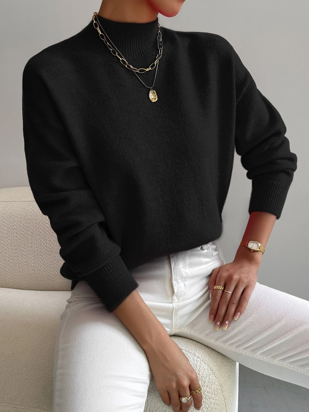 Yvonne™ Elegant Knit Sweater