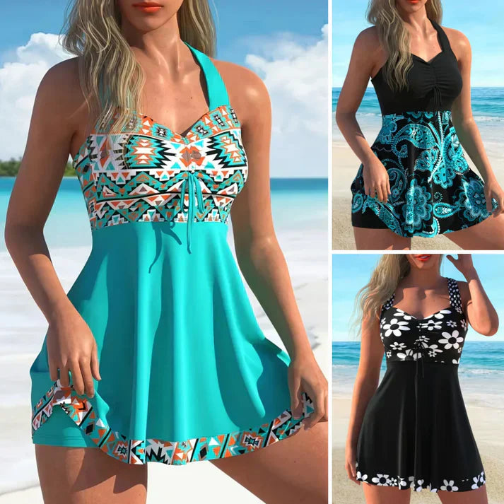 Sable™ Two-Piece Swimsuit with Straps and Removable Shorts